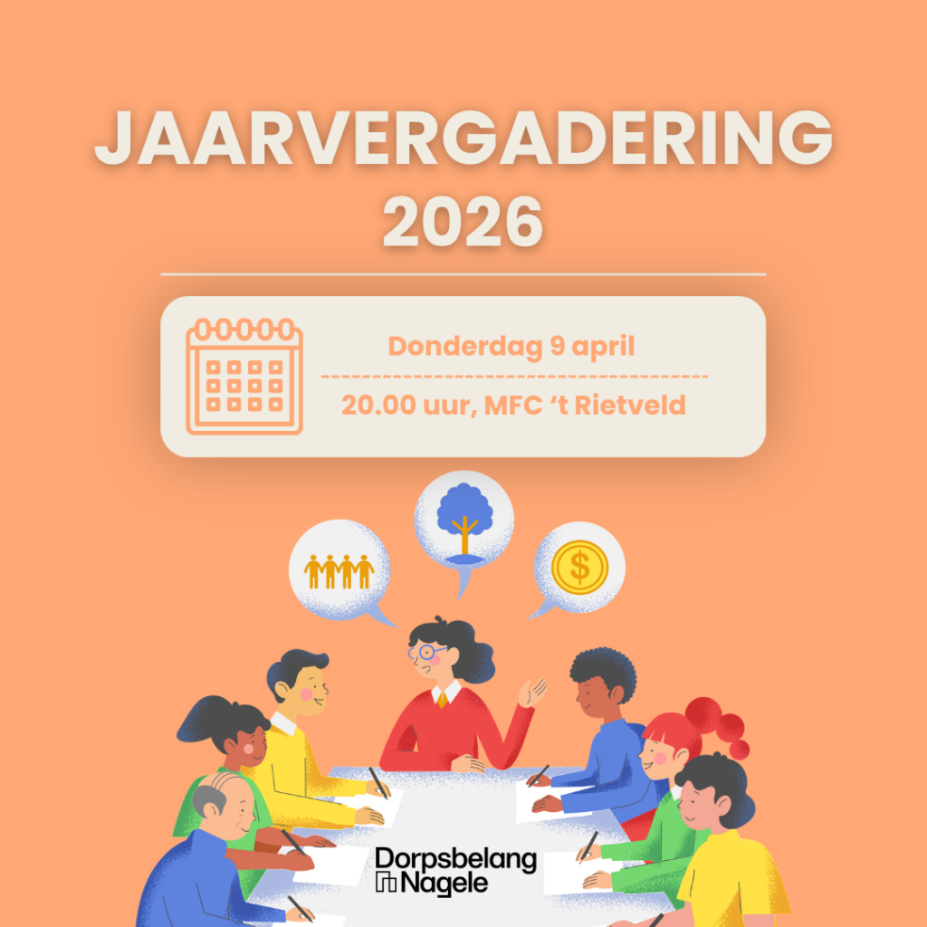 Jaarvergadering 9 april 2026